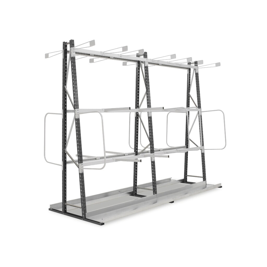 Productafbeelding nr. 5: ManOrga Verticale stelling, eenzijdig, AF, H x B x D 2.500 x 1.800 x 340 mm