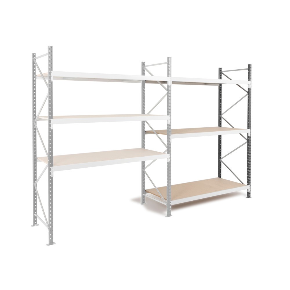 Product afbeelding: ManOrga Grootvakstelling, met spaanplaten, AF, H x B x D 2.000 x 1.800 x 800 mm