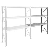 ManOrga Grootvakstelling, met staalpanelen, aanbouwelement, vaklast tot 880 kg