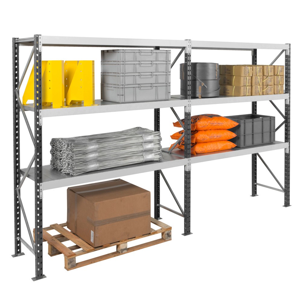 Productafbeelding nr. 7: ManOrga Grootvakstelling, met staalpanelen, GF, grafietgrijs/lichtgrijs, H x B x D 2.000 x 1.250 x 600 mm