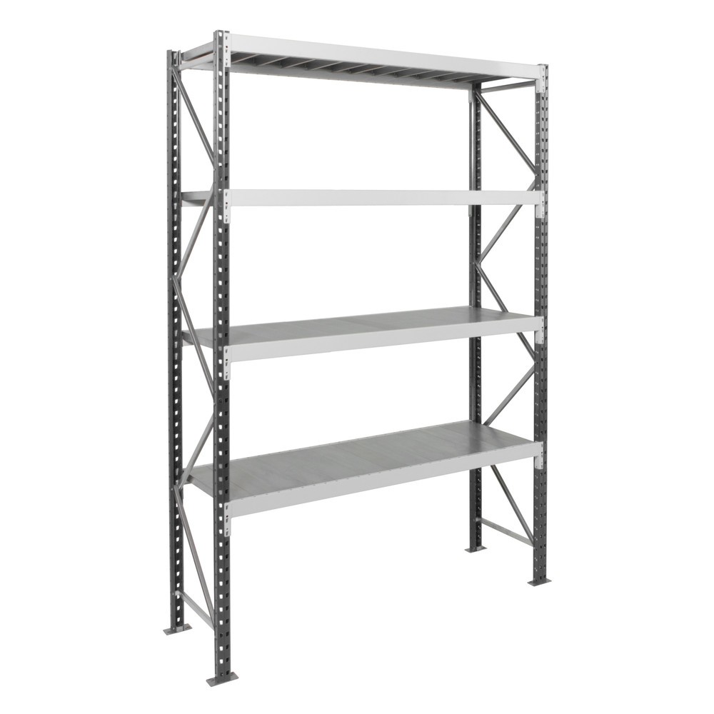 Productafbeelding nr. 1: ManOrga Grootvakstelling, met staalpanelen, GF, grafietgrijs/lichtgrijs, H x B x D 2.500 x 1.250 x 600 mm