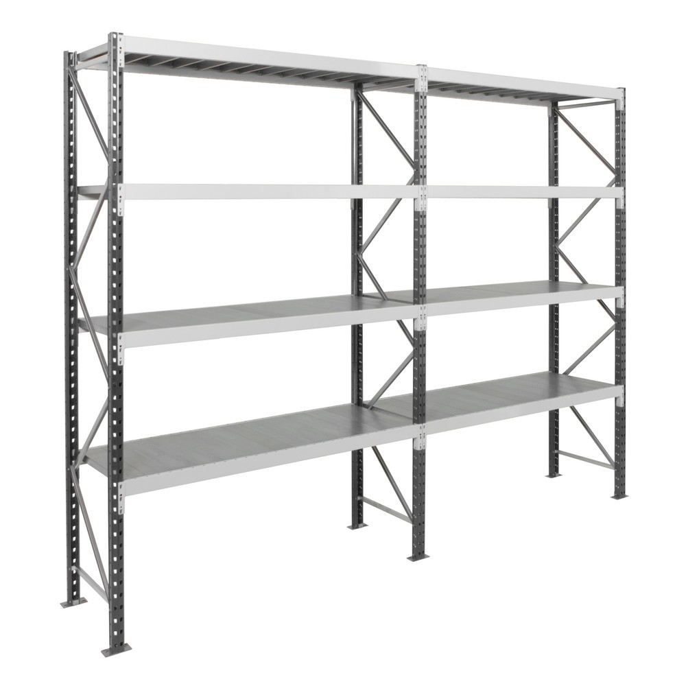 Productafbeelding nr. 7: ManOrga Grootvakstelling, met staalpanelen, GF, grafietgrijs/lichtgrijs, H x B x D 2.500 x 1.250 x 600 mm