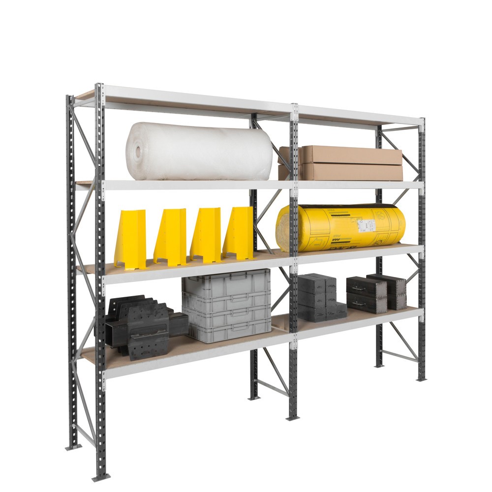 Productafbeelding nr. 8: ManOrga Grootvakstelling, met staalpanelen, GF, grafietgrijs/lichtgrijs, H x B x D 2.500 x 1.250 x 600 mm