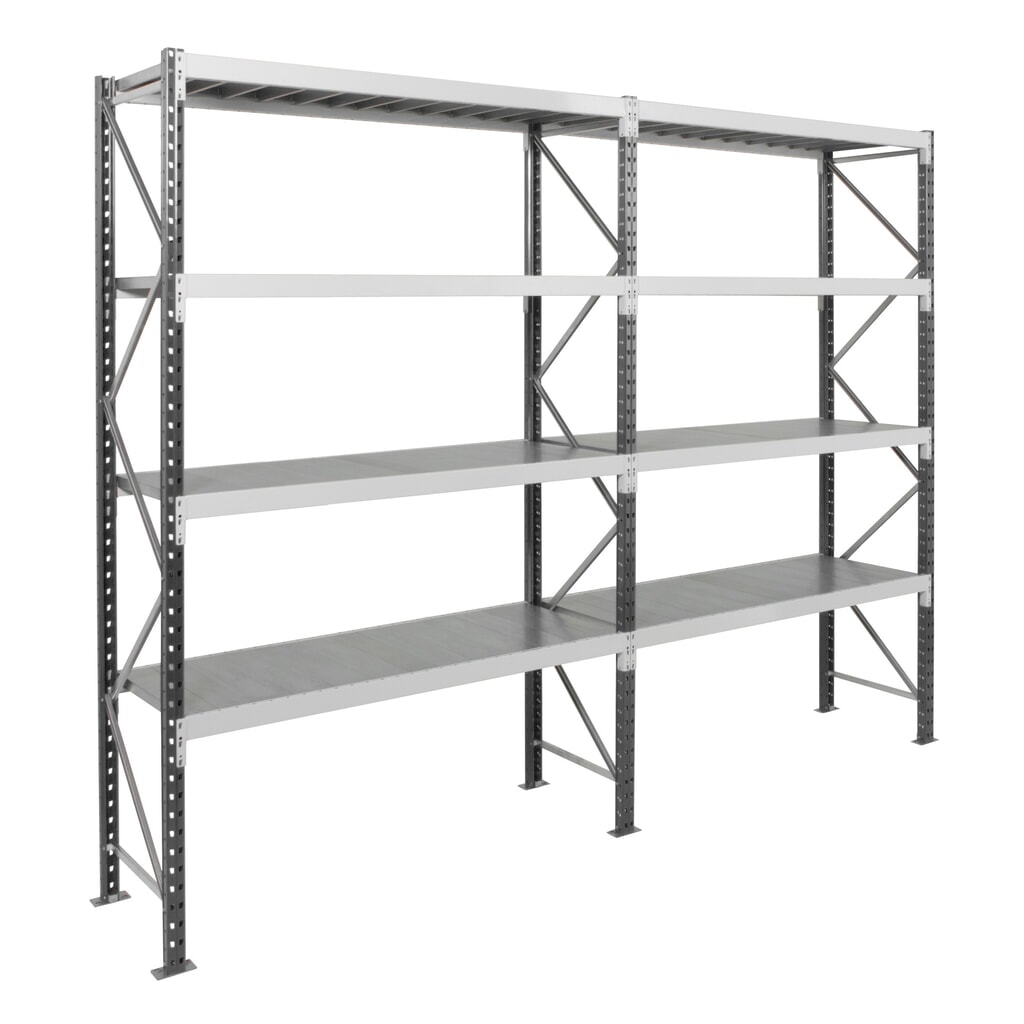 Productafbeelding nr. 7: Grootvakstelling ManOrga, met stalen panelen, BE, vaklast 710 kg, hxbxd 3.000 x 2.250 x 600 mm