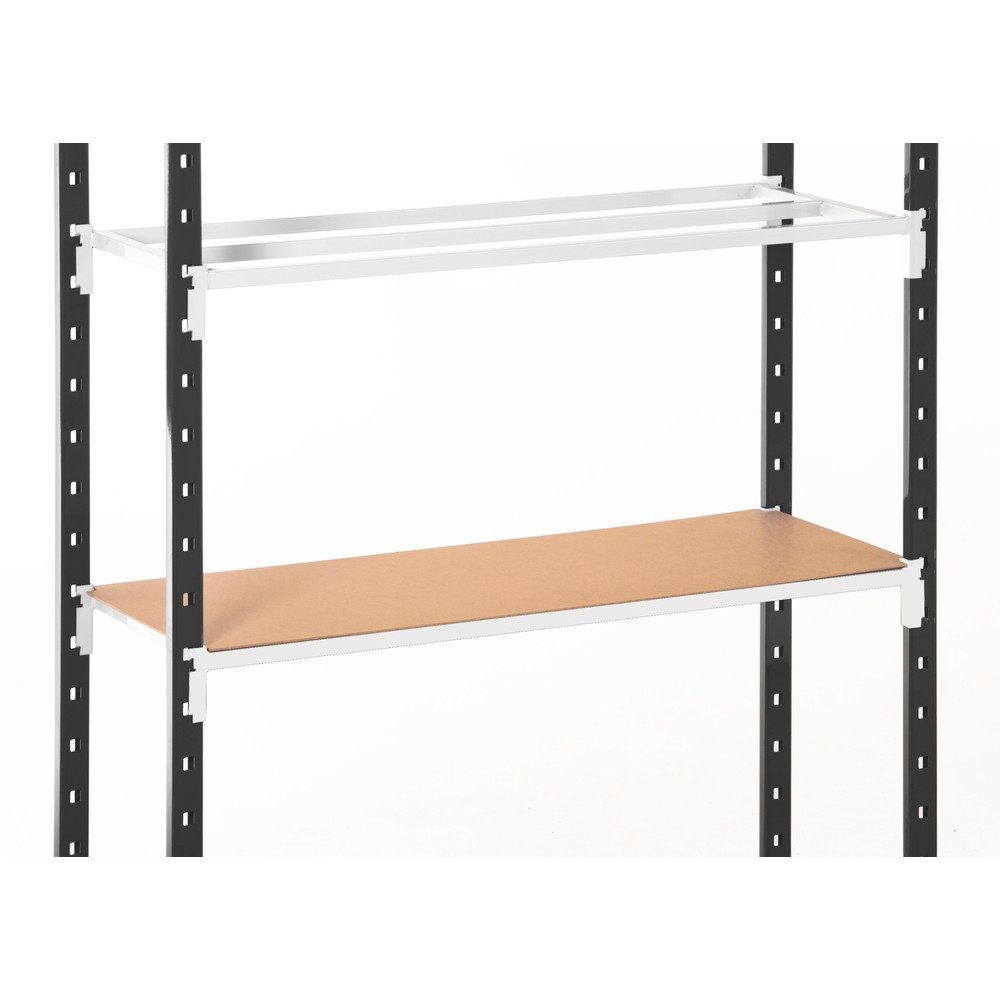Product afbeelding: ManOrga Legbord voor legbordstelling, grafietgrijs/lichtgrijs, vaklast 163 kg, B x D 1.250 x 600 mm
