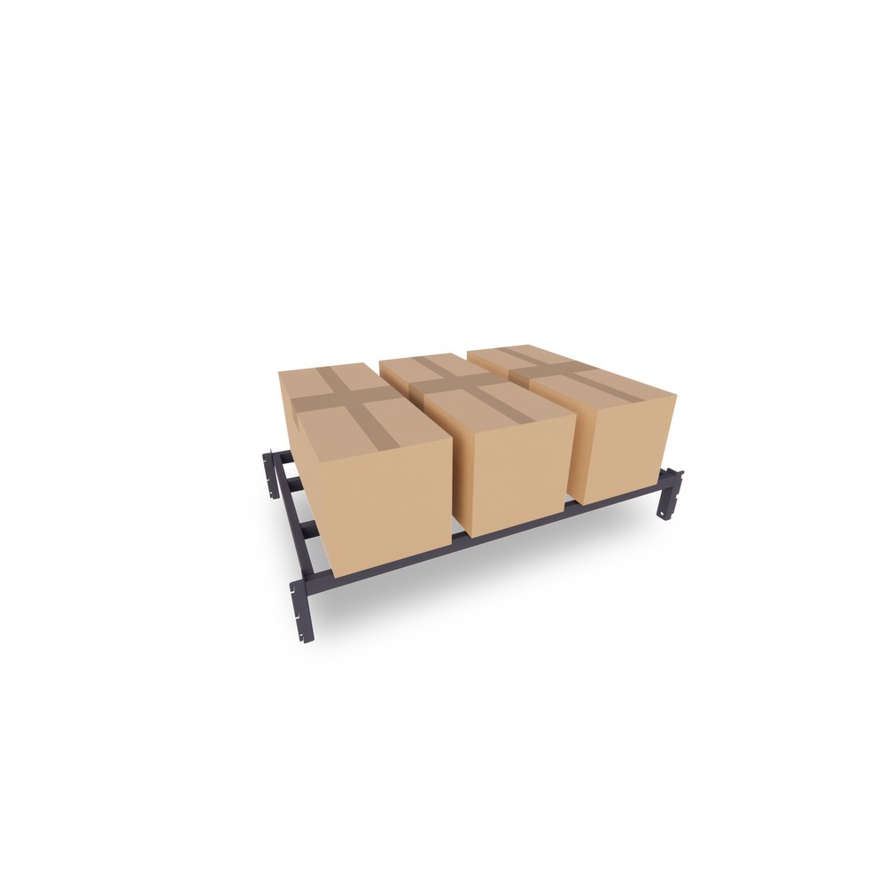 Productafbeelding nr. 2: ManOrga Legbord voor legbordstelling, met legborden van buizenstaal, vaklast 500 kg, B x D 1.010 x 500 mm