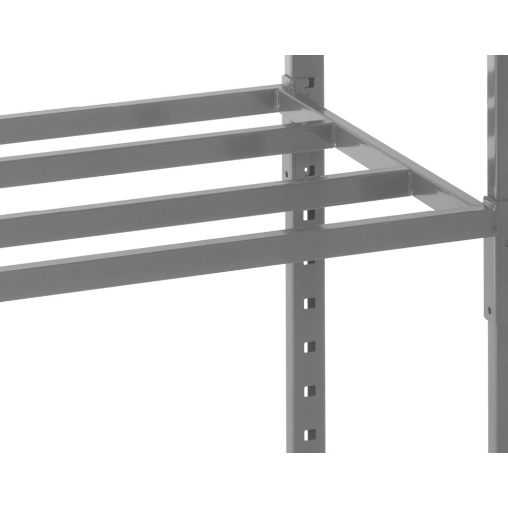 Productafbeelding nr. 3: ManOrga Legbord voor legbordstelling, met legborden van buizenstaal, vaklast 500 kg, B x D 1.010 x 500 mm