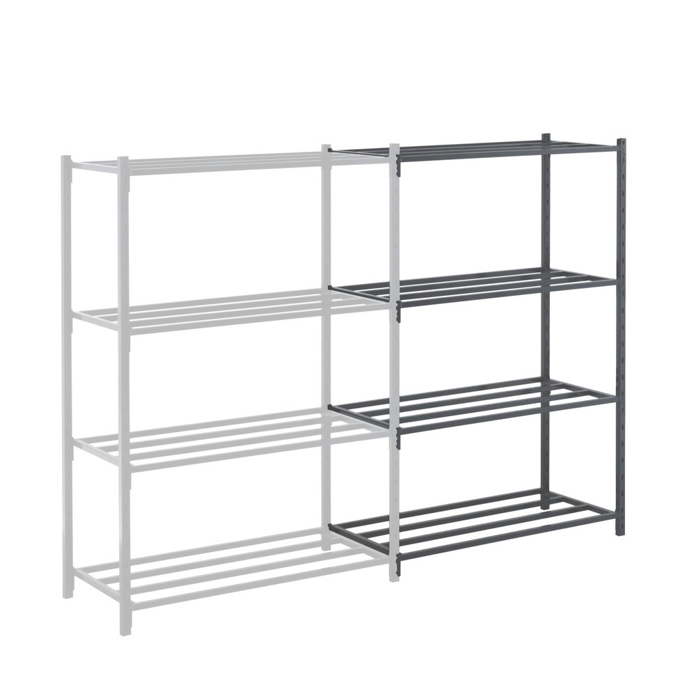 Product afbeelding: ManOrga Legbordstelling, AF, met legborden van buizenstaal, vaklast 460 kg, H x B x D 3.000 x 1.260 x 600 mm