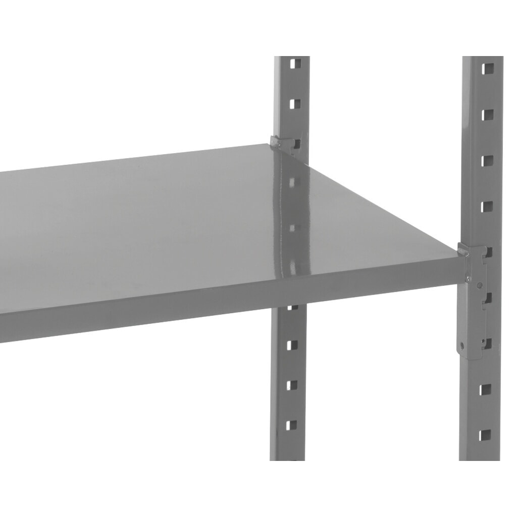 ManOrga Legbordstelling, AF, met staalpanelen, vaklast 500 kg, H x B x D 2.500 x 1.010 x 500 mm Productafbeelding nr. 5: ManOrga Legbordstelling, AF, met staalpanelen, vaklast 500 kg, H x B x D 2.500 x 1.010 x 500 mm