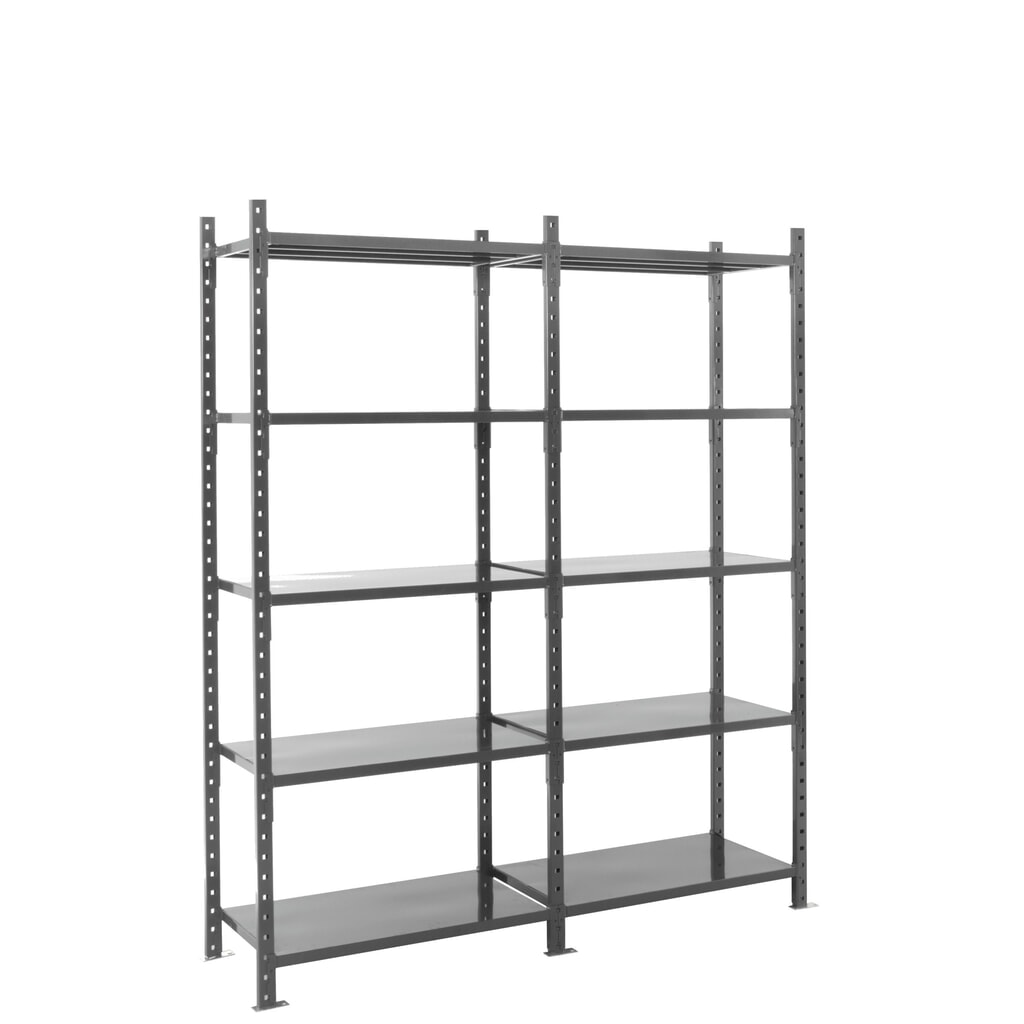 ManOrga Legbordstelling, AF, met staalpanelen, vaklast 500 kg, H x B x D 2.500 x 1.010 x 500 mm Productafbeelding nr. 8: ManOrga Legbordstelling, AF, met staalpanelen, vaklast 500 kg, H x B x D 2.500 x 1.010 x 500 mm