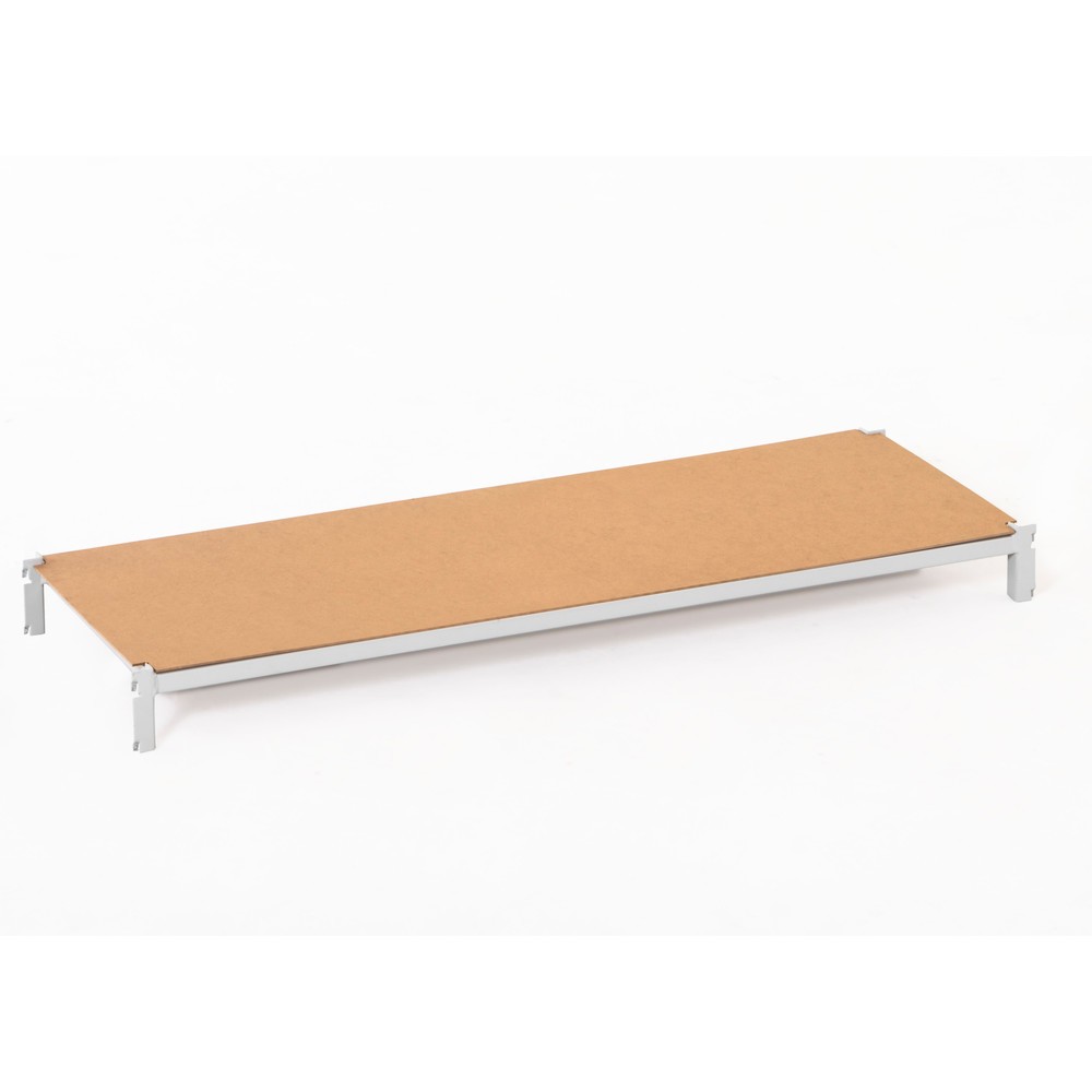 Productafbeelding nr. 9: Legbordstelling ManOrga, verzinkt, met 5 legborden van plaatstaal, vaklast 230 kg, hxbxd 2.000 x 2.543 x 810 mm