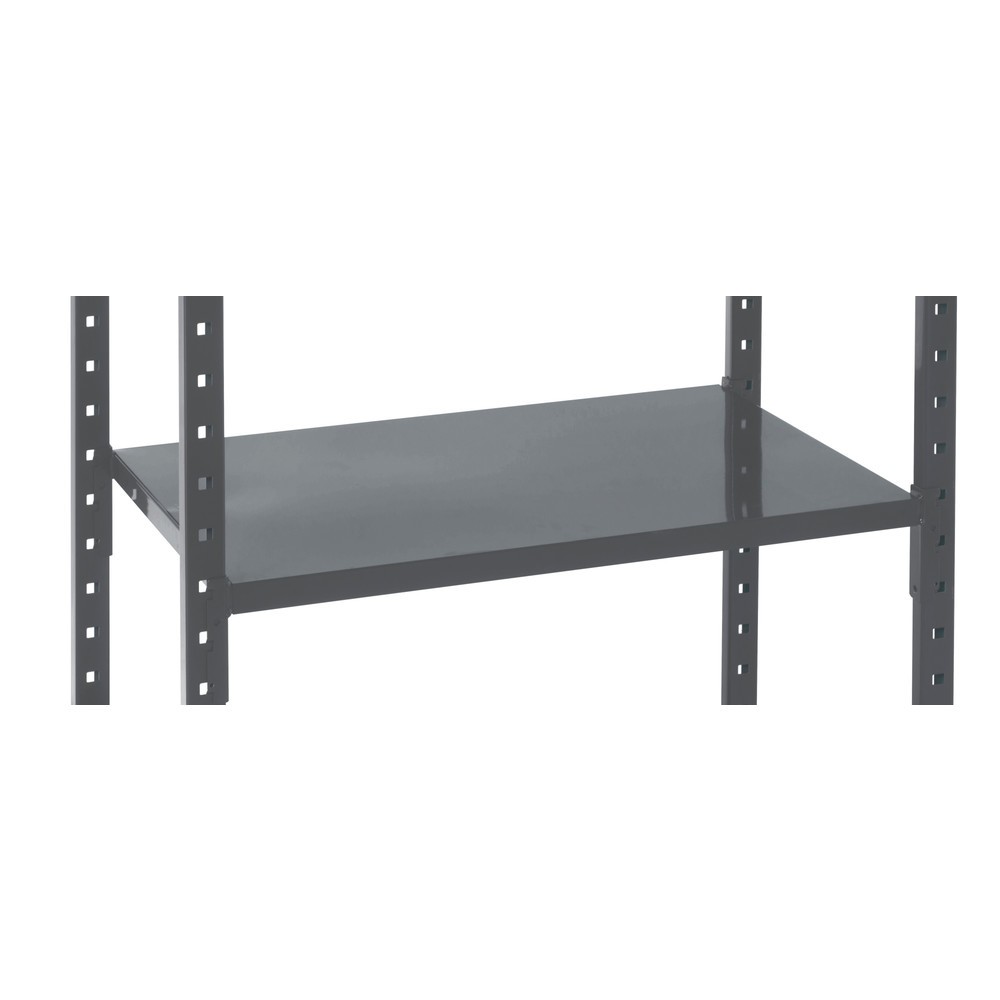 Productafbeelding nr. 2: Legbordstelling ManOrga, grafietgrijs, met legborden van plaatstaal, vaklast 460 kg, hxbxd 2.500 x 1.300 x 610 mm