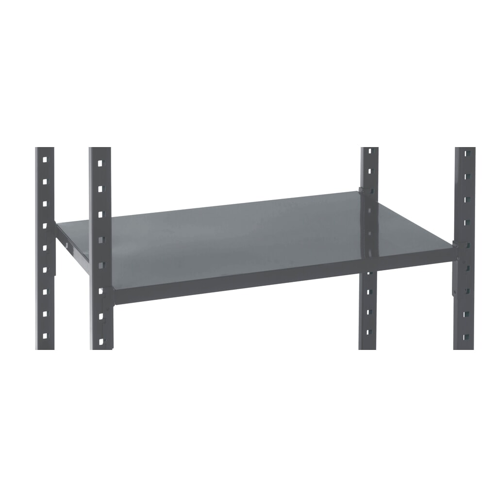 Productafbeelding nr. 3: Legbordstelling ManOrga, grafietgrijs, met legborden van plaatstaal, vaklast 500 kg, hxbxd 3.000 x 1.050 x 510 mm