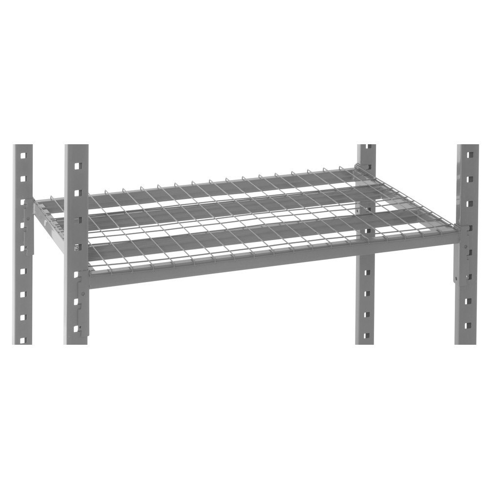 Productafbeelding nr. 2: Legbordstelling ManOrga, grafietgrijs, met legborden van buizenstaal, vaklast 500 kg, hxbxd 2.500 x 1.050 x 510 mm