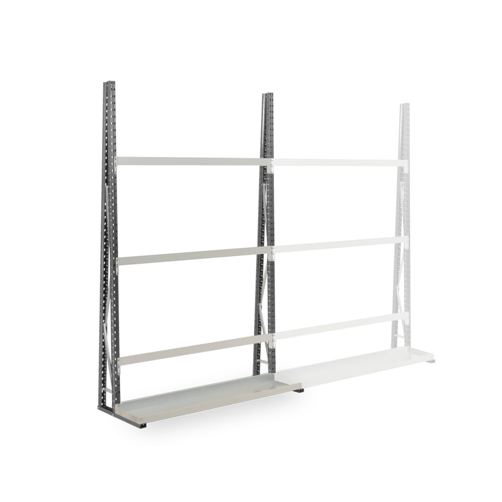 Productafbeelding nr. 1: ManOrga Verticale stelling, eenzijdig, AF, H x B x D 2.500 x 1.800 x 340 mm