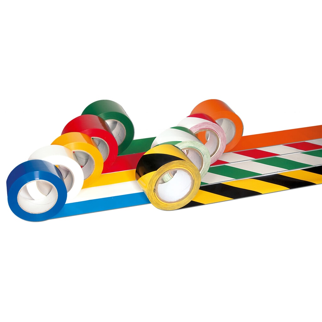 Markeerband PROline-tape, zelfklevend, rolbreedte 50 mm, rood Product afbeelding: Markeerband PROline-tape, zelfklevend, rolbreedte 50 mm, rood