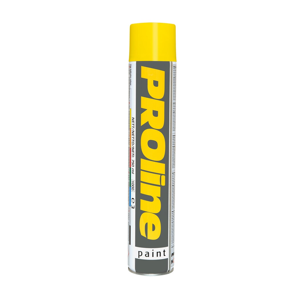 Markeringsverf PROline-paint 0,75 l, 1 stuk, geel Product afbeelding: Markeringsverf PROline-paint 0,75 l, 1 stuk, geel