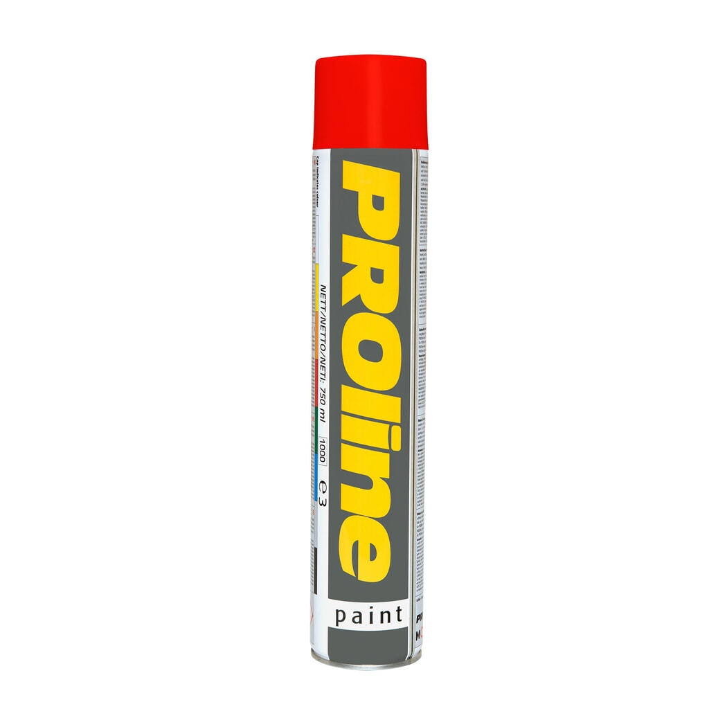 Product afbeelding: Markeringsverf PROline-paint 0,75 l, 1 stuk, rood