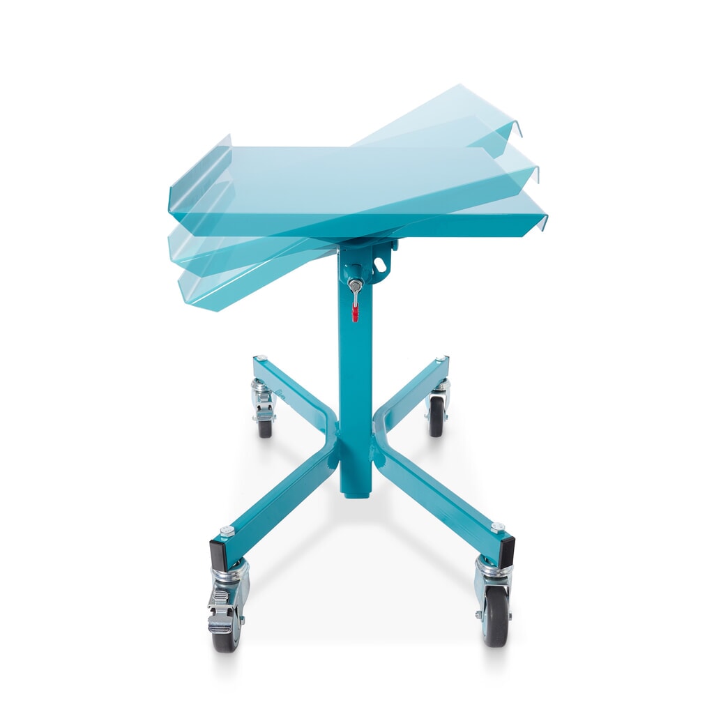 Materiaalstandaard Ameise®, in hoogte verstel- en kantelbaar, kanteling 15° en 30° Productafbeelding nr. 6: Materiaalstandaard Ameise®, in hoogte verstel- en kantelbaar, kanteling 15° en 30°
