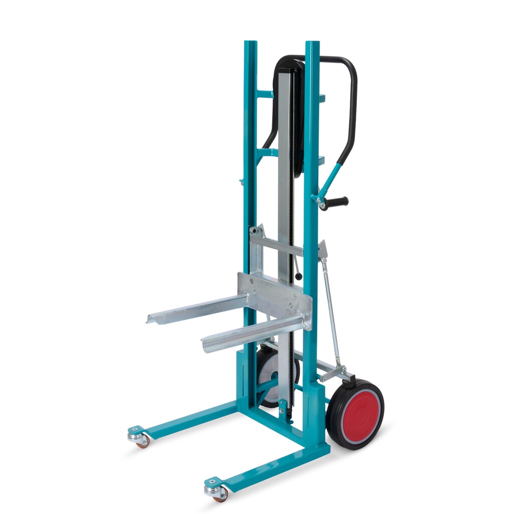 Materiaalheffer Ameise® met vorktanden, draagvermogen 250 kg, volrubber banden Product afbeelding: Materiaalheffer Ameise® met vorktanden, draagvermogen 250 kg, volrubber banden