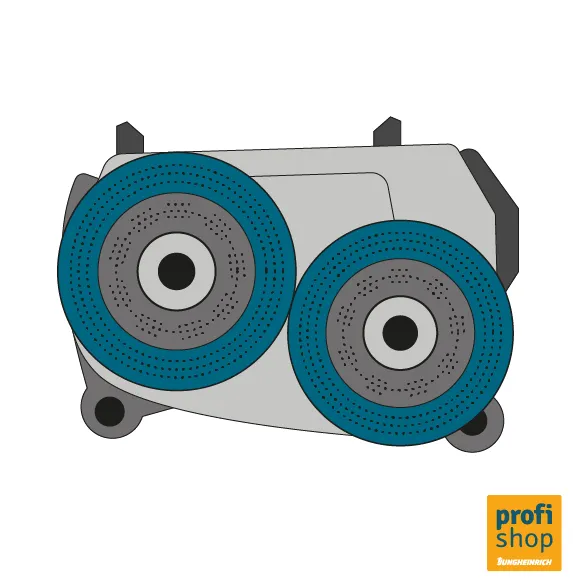 Schrobmachine_schotelbezems