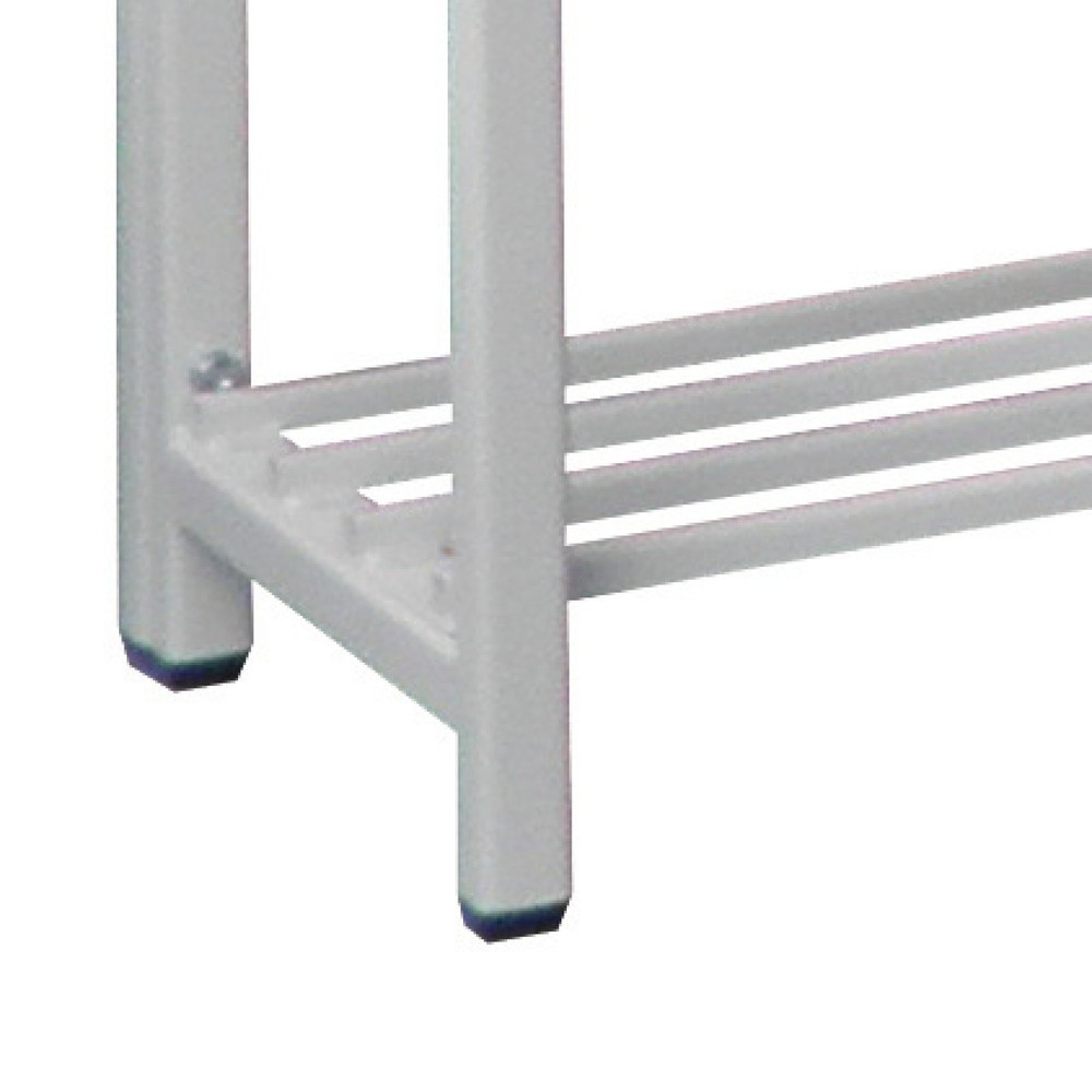 Product afbeelding: Meerprijs schoenenrek voor kleedkamerbank PAVOY, lengte 1.500 mm