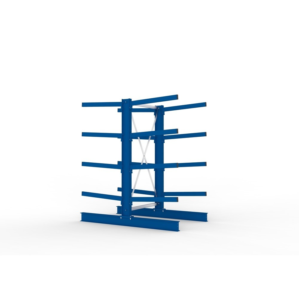 Productafbeelding nr. 4: Basiselement draagarmstelling META, dubbelzijdig, draagvermogen per arm 250 kg, hxbxd 2.000 x 1.103 x 1.840 mm