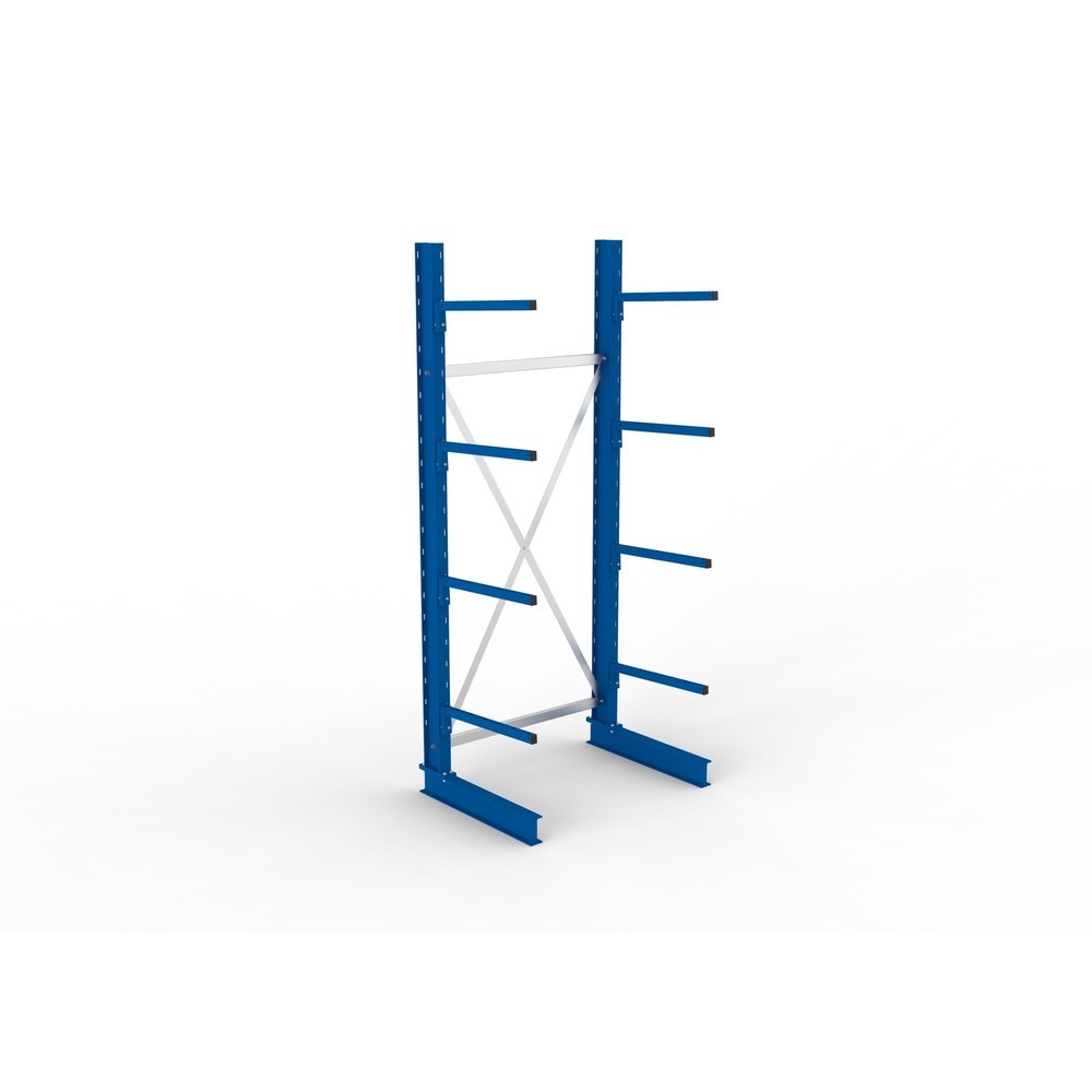 Productafbeelding nr. 4: Draagarmstelling META basiselement, eenzijdig, draagvermogen per arm 140 kg, hxbxd 2.500 x 1.094 x 810 mm