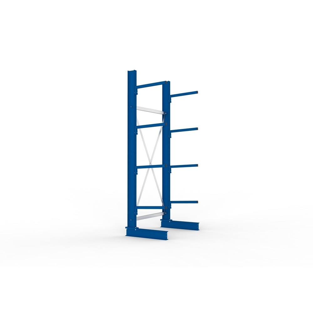 Productafbeelding nr. 2: Draagarmstelling META basiselement, eenzijdig, draagvermogen per arm 175 kg, hxbxd 2.500 x 1.094 x 710 mm