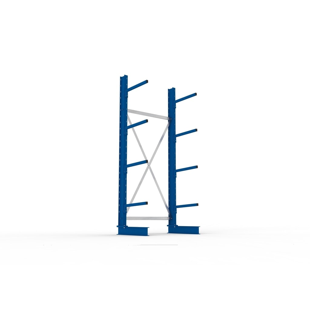 Productafbeelding nr. 3: Draagarmstelling META basiselement, eenzijdig, draagvermogen per arm 175 kg, hxbxd 2.500 x 1.094 x 710 mm