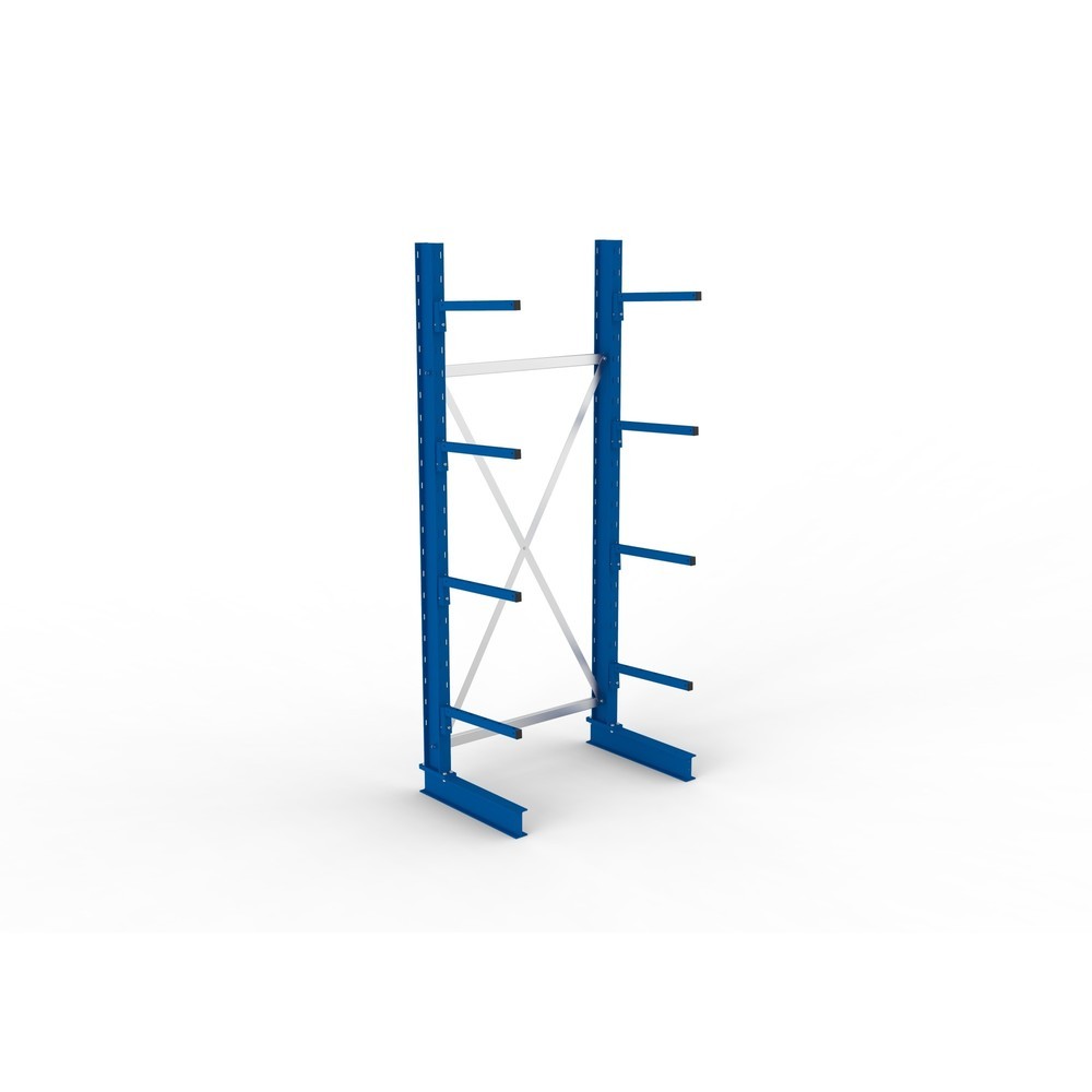 Productafbeelding nr. 4: Draagarmstelling META basiselement, eenzijdig, draagvermogen per arm 175 kg, hxbxd 2.500 x 1.094 x 710 mm