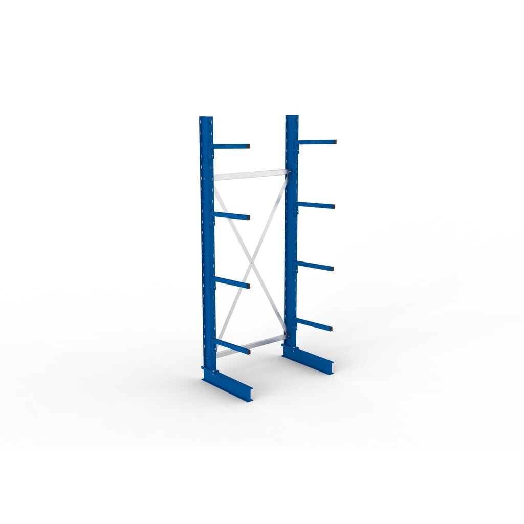 Productafbeelding nr. 4: Draagarmstelling META basiselement, eenzijdig, draagvermogen per arm 175 kg, hxbxd 2.500 x 1.094 x 710 mm