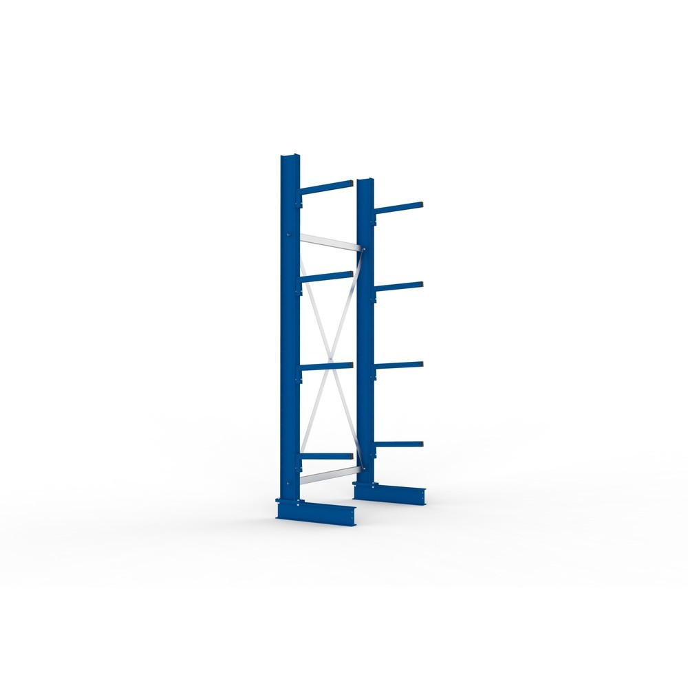 Productafbeelding nr. 2: Draagarmstelling META basiselement, eenzijdig, draagvermogen per arm 220 kg, hxbxd 2.500 x 1.094 x 610 mm