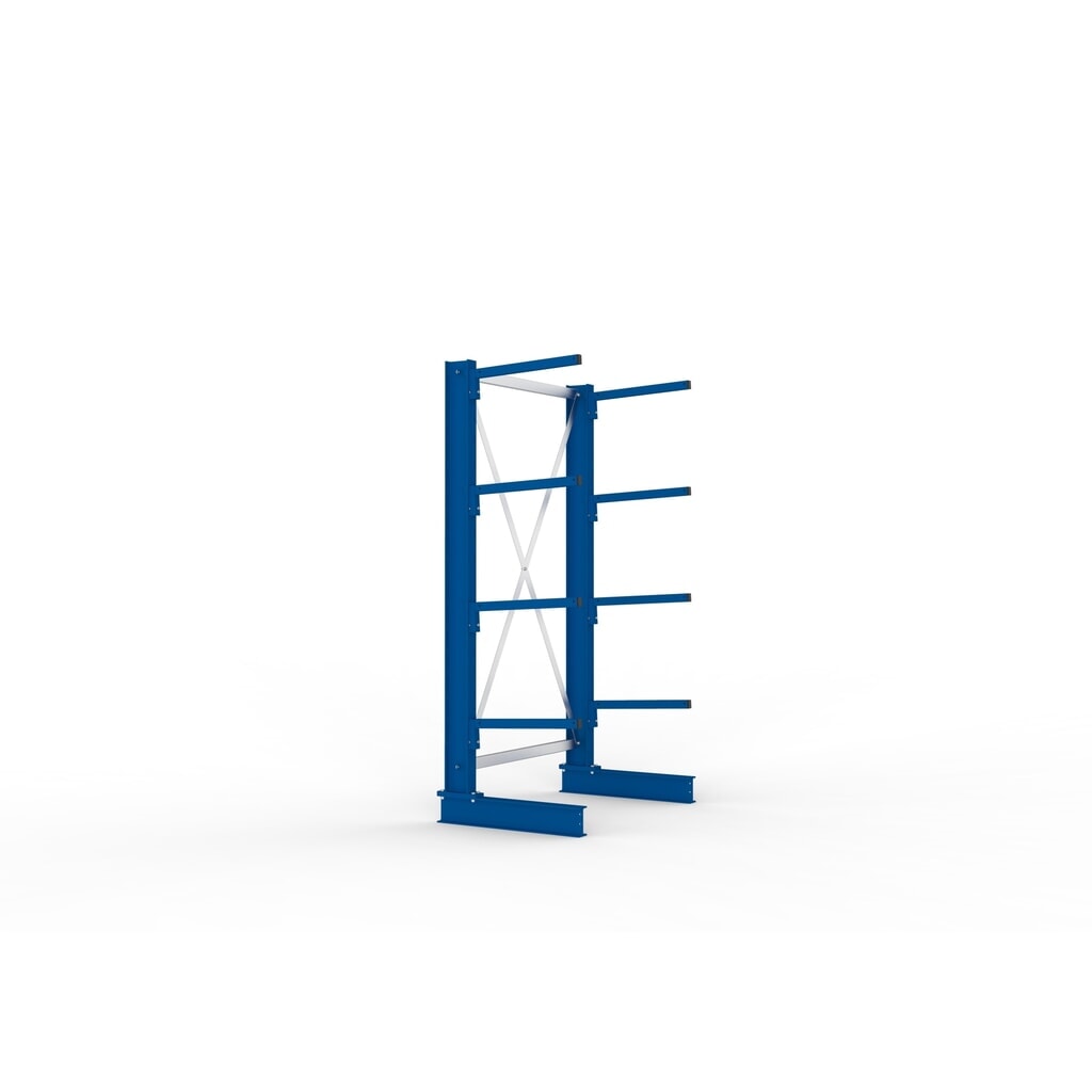 Productafbeelding nr. 2: Draagarmstelling META basiselement, eenzijdig, draagvermogen per arm 175 kg, hxbxd 2.000 x 1.094 x 710 mm