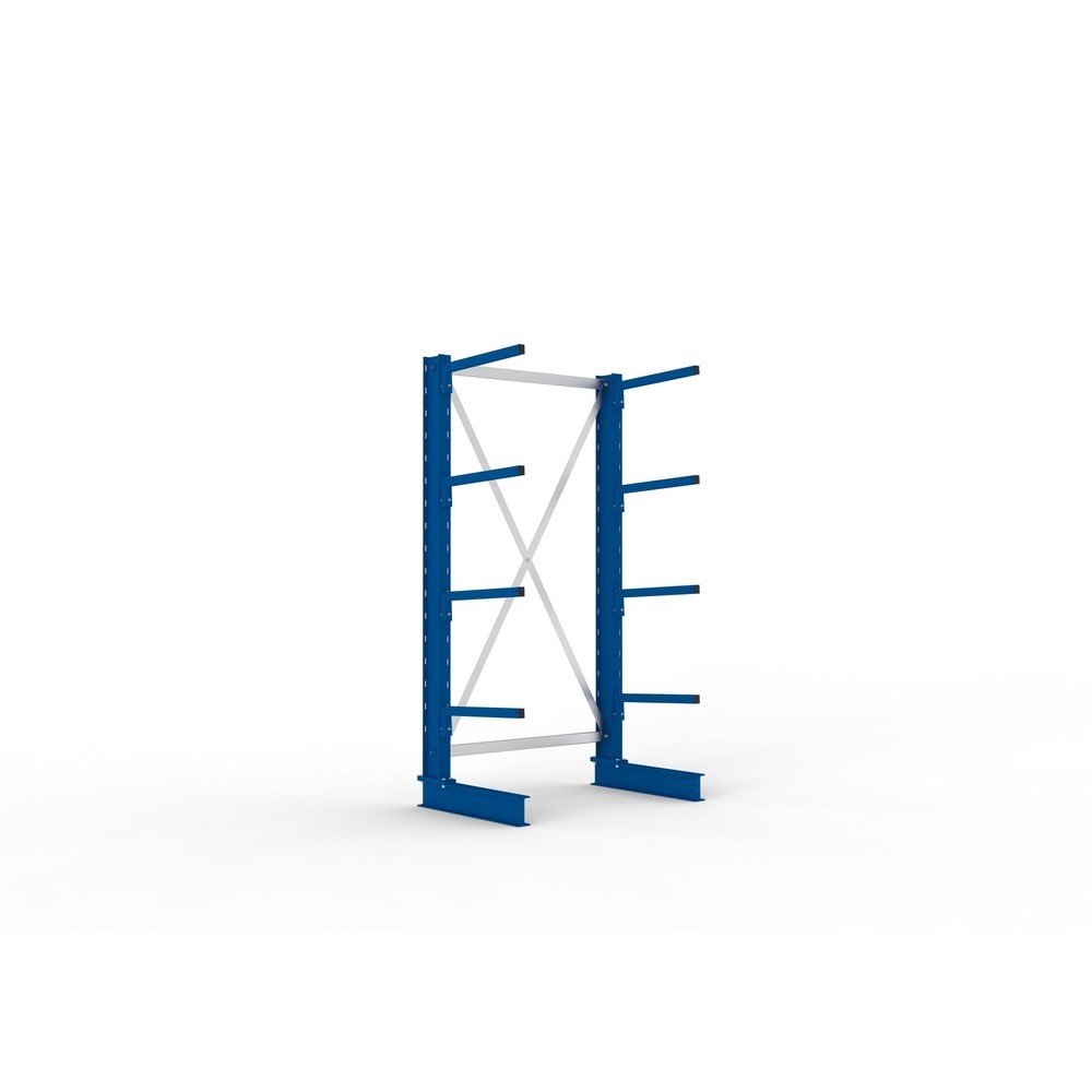 Product afbeelding: Draagarmstelling META basiselement, eenzijdig, draagvermogen per arm 175 kg, hxbxd 2.000 x 1.094 x 710 mm