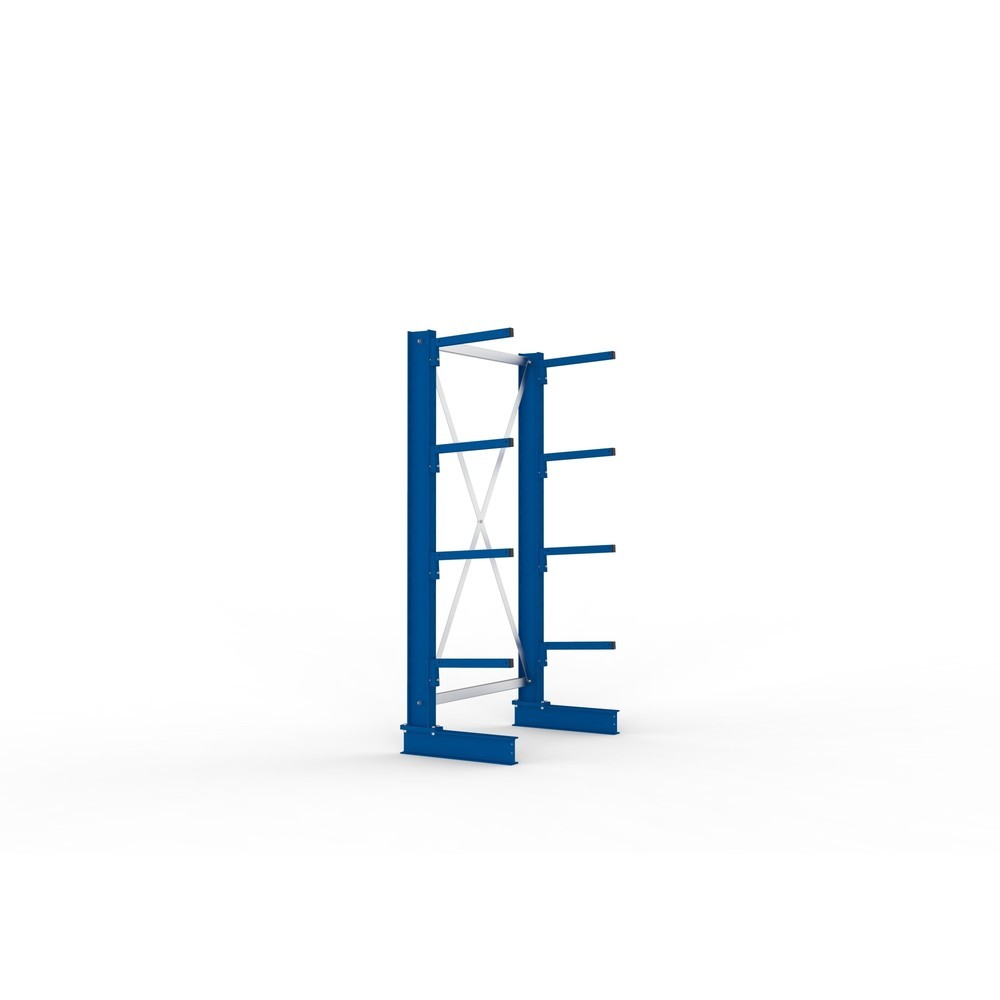 Productafbeelding nr. 2: Draagarmstelling META basiselement, eenzijdig, draagvermogen per arm 220 kg, hxbxd 2.000 x 1.094 x 610 mm