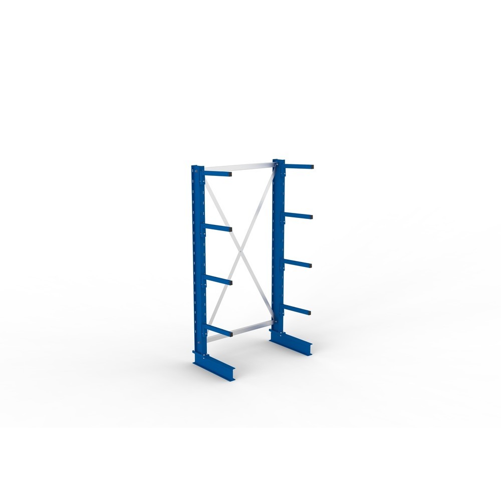 Productafbeelding nr. 4: Draagarmstelling META basiselement, eenzijdig, draagvermogen per arm 220 kg, hxbxd 2.000 x 1.094 x 610 mm