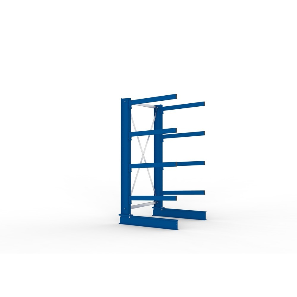 Productafbeelding nr. 2: Draagarmstelling META basiselement, eenzijdig, draagvermogen per arm 250 kg, hxbxd 2.000 x 1.103 x 1.030 mm