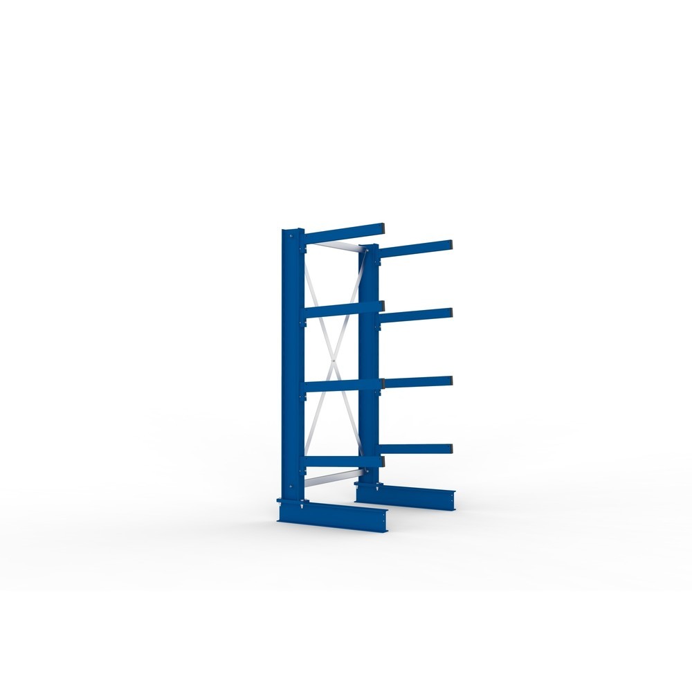 Productafbeelding nr. 2: Draagarmstelling META basiselement, eenzijdig, draagvermogen per arm 250 kg, hxbxd 2.000 x 1.103 x 830 mm