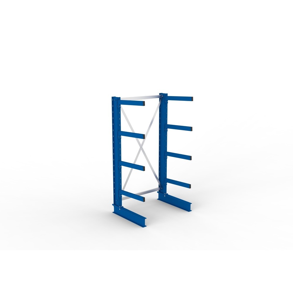 Productafbeelding nr. 4: Draagarmstelling META basiselement, eenzijdig, draagvermogen per arm 250 kg, hxbxd 2.000 x 1.103 x 830 mm