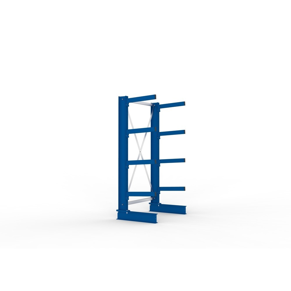 Productafbeelding nr. 2: Draagarmstelling META basiselement, eenzijdig, draagvermogen per arm 430 kg, hxbxd 2.000 x 1.103 x 730 mm