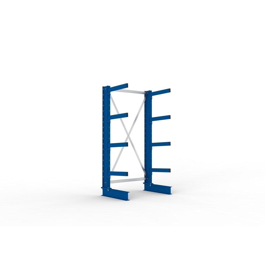 Product afbeelding: Draagarmstelling META basiselement, eenzijdig, draagvermogen per arm 430 kg, hxbxd 2.000 x 1.103 x 730 mm