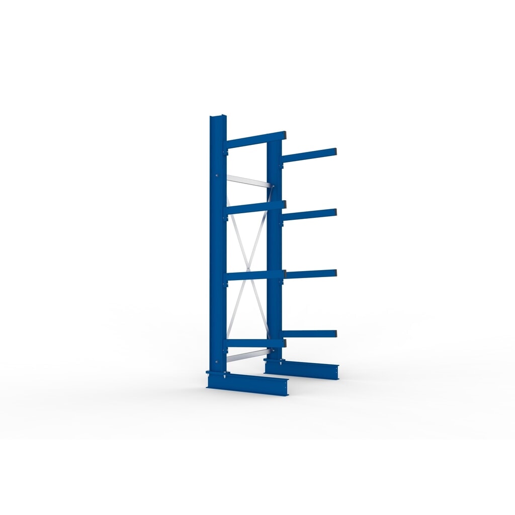 Draagarmstelling META basiselement, eenzijdig, draagvermogen per arm 250 kg, hxbxd 2.500 x 1.103 x 830 mm Productafbeelding nr. 4: Draagarmstelling META basiselement, eenzijdig, draagvermogen per arm 250 kg, hxbxd 2.500 x 1.103 x 830 mm