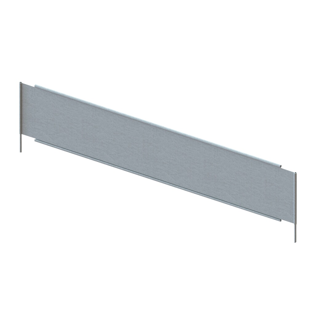 Vakverdeler META, hxd 150 x 600 mm, met veiligheidsbeugel Product afbeelding: Vakverdeler META, hxd 150 x 600 mm, met veiligheidsbeugel
