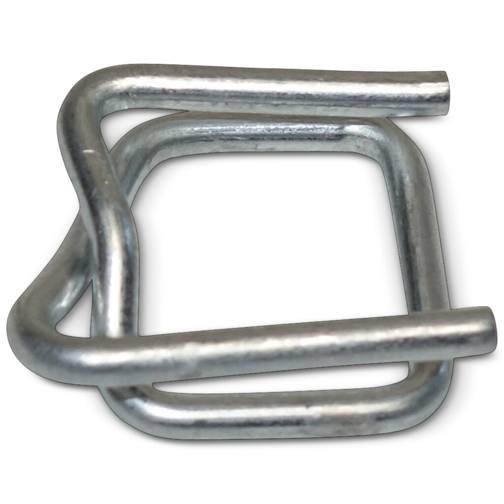 Product afbeelding: Metalen gespen voor PET-kraftband, bandbreedte 13 mm, 1.000 stuks per verpakkingseenheid