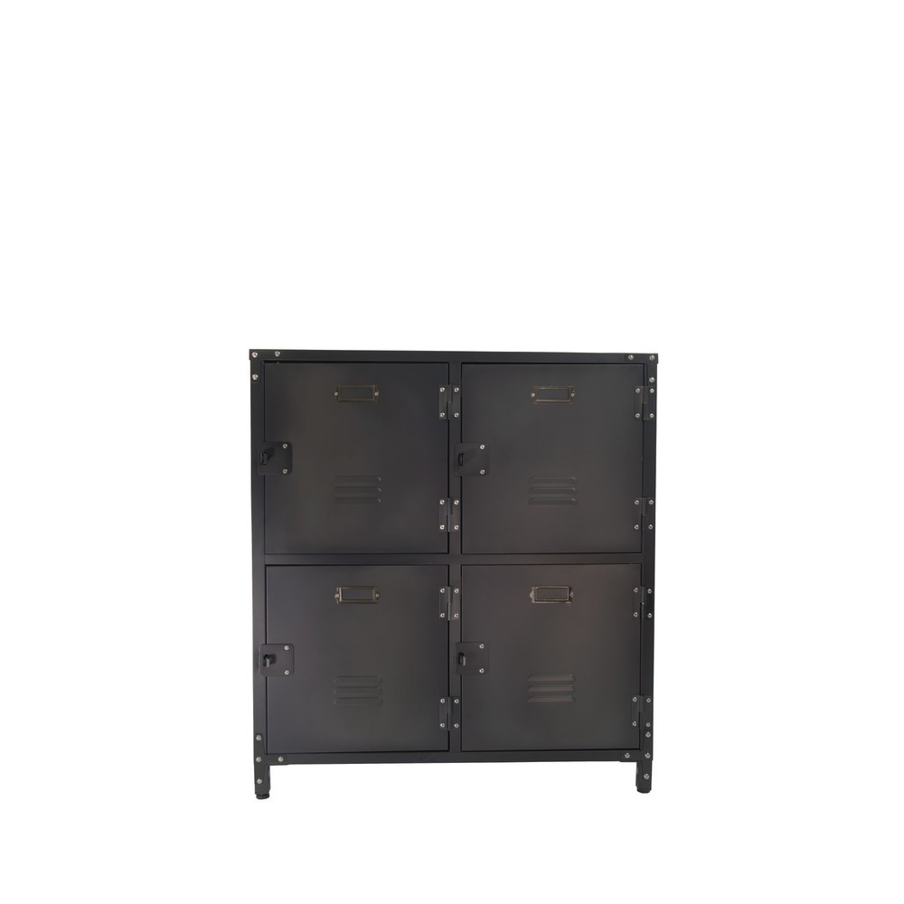 Productafbeelding nr. 1: Metalen kast Vintage, 4 vakken
