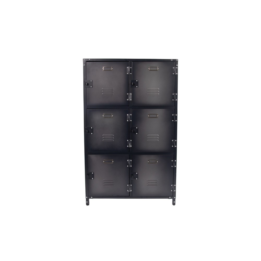 Productafbeelding nr. 1: Metalen kast Vintage, 6 vakken