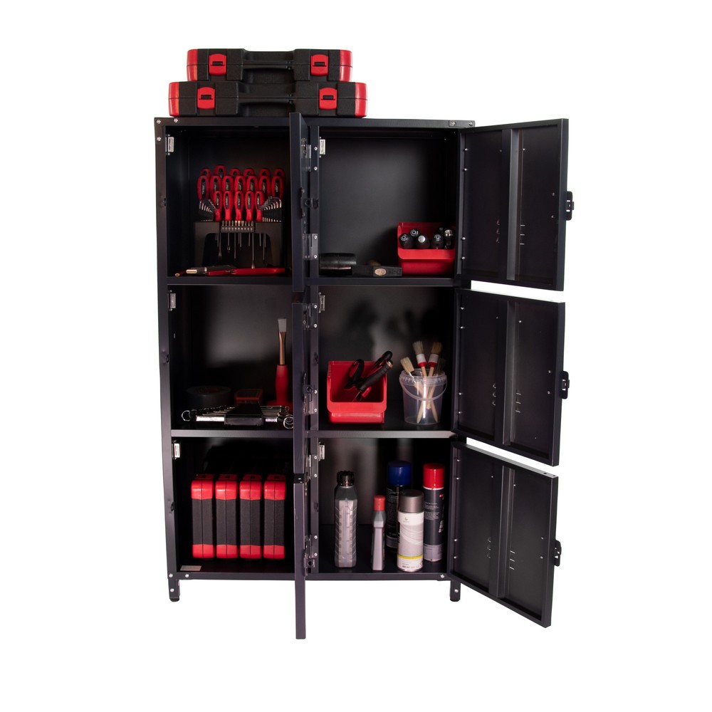 Productafbeelding nr. 5: Metalen kast Vintage, 6 vakken