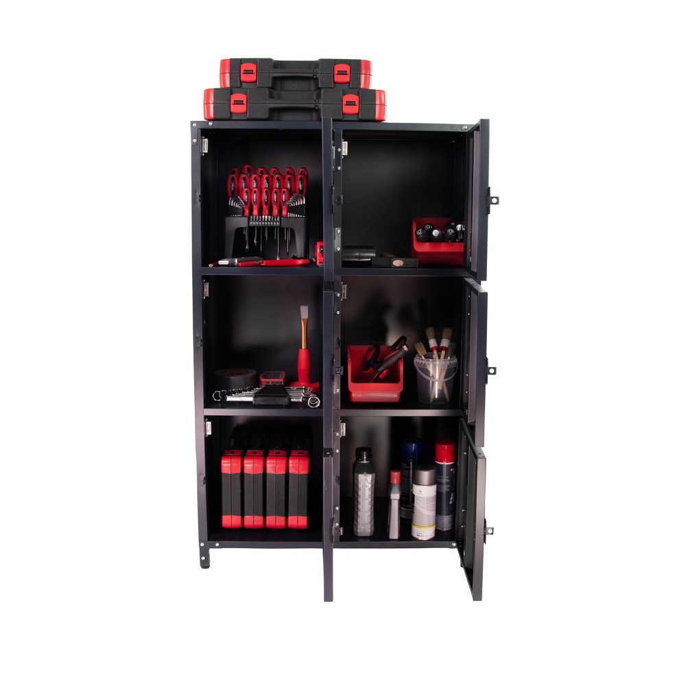 Productafbeelding nr. 6: Metalen kast Vintage, 6 vakken