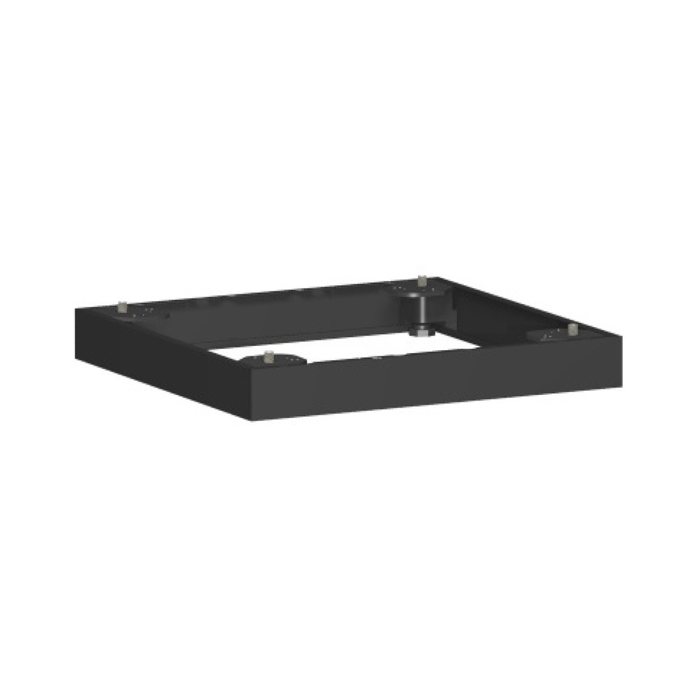 Product afbeelding: Metalen sokkel voor kantoorkast Profi, b x d 50 x 400 mm, zwart